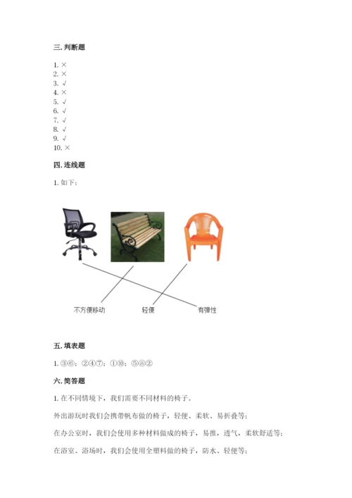 教科版二年级上册科学期末测试卷附参考答案【研优卷】.docx