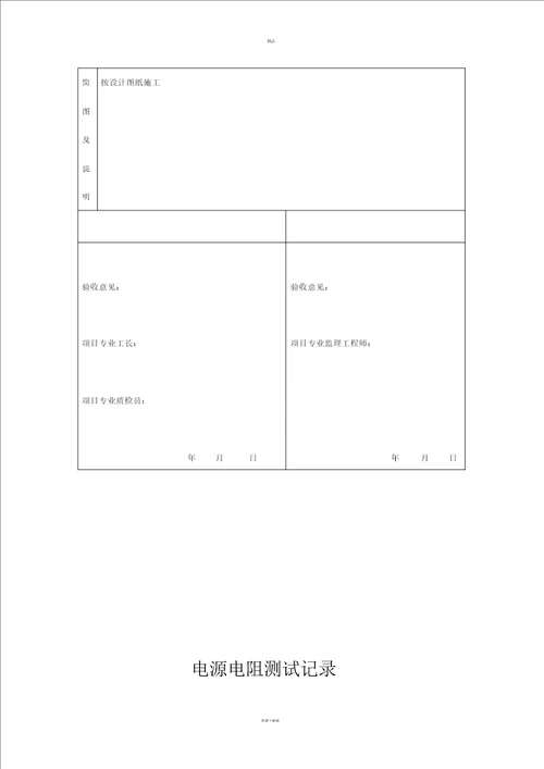 消防气体灭火竣工资料