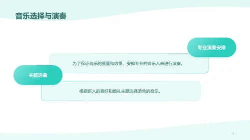 绿色商务现代婚礼前期策划市场营销PPT模板