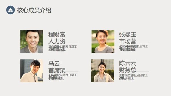 都市摩天大楼商业创业计划通用PPT模板