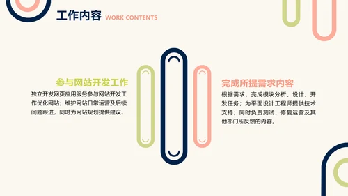 简约风黄色工作汇报年中总结PPT