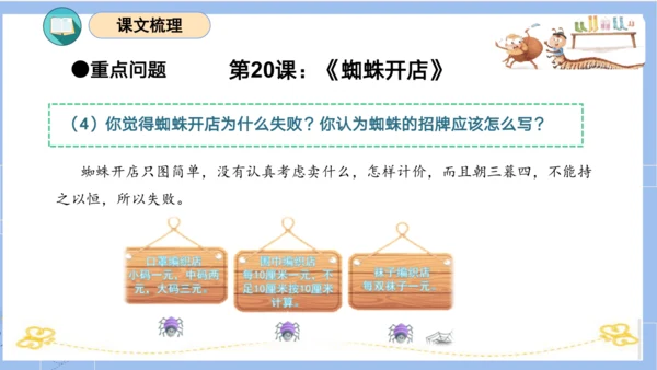 统编版二年级语文下学期期末核心考点集训第七单元（复习课件）