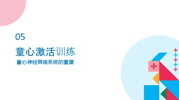 多彩几何风童趣艺术儿童节通用PPT模板