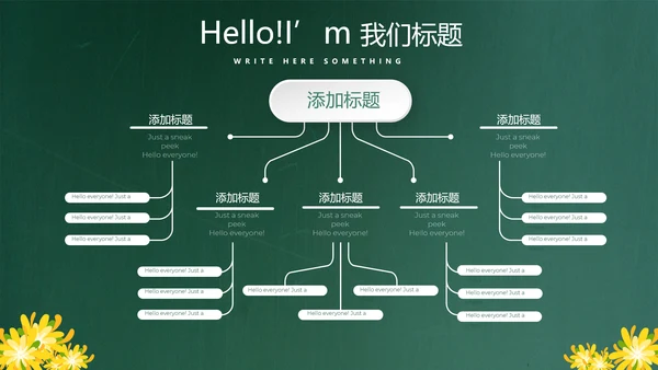 遇见最美教师感恩教师节动态PPT模板