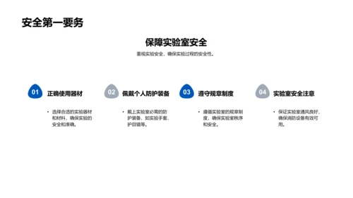 科学实验教学课件PPT模板