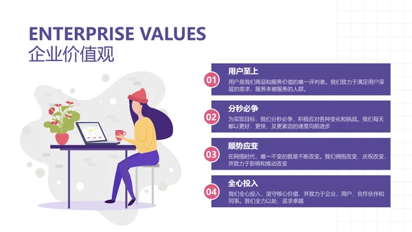简约风跨境电商平台宣传介绍PPT