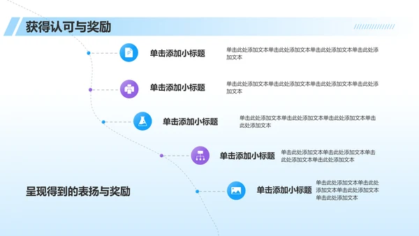 蓝色科技风员工转正述职汇报PPT模板