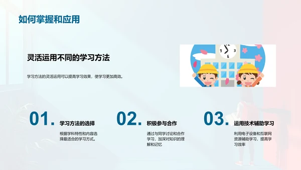 高三学习汇报PPT模板