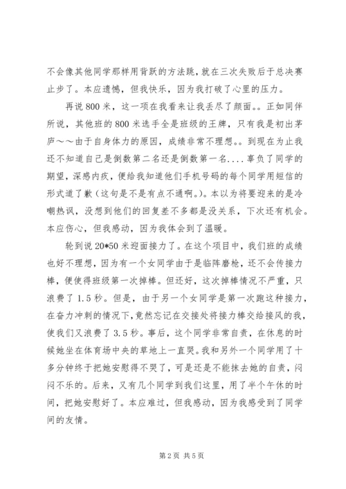 运动心得体会范文4篇.docx