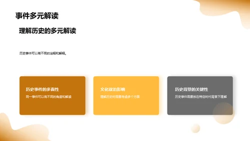 历史视野的多维探索