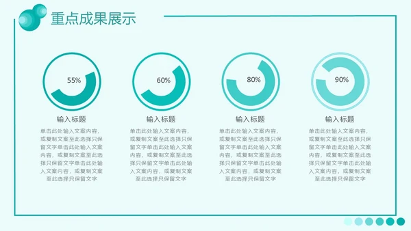 绿色流体渐变风工作总结汇报PPT