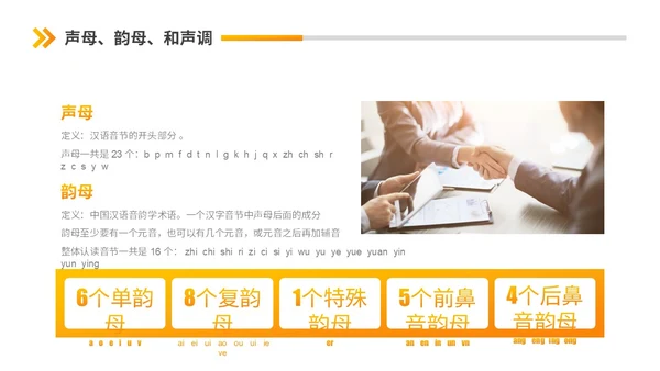 橙黄渐变节日商务风第26届全国推广普通话普通话培训PPT模板
