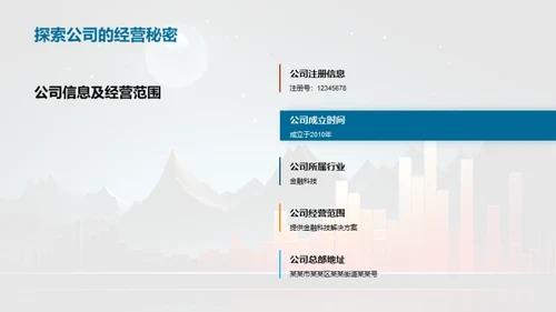 第一季度财务透视