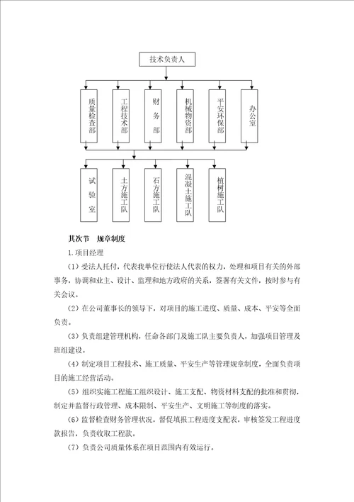 水保工程施工组织设计