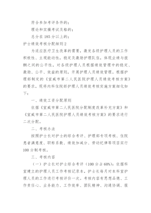 护士绩效考核分配细则.docx