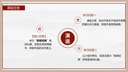 统编版初中语文九年级下册第三单元：继往圣绝学，承圣德之光 课件（共45张PPT）