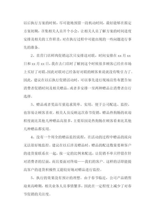 春节做促销活动总结.docx