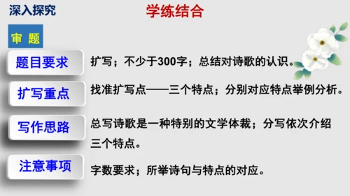 部编版九下语文第一单元写作《学习扩写》课件