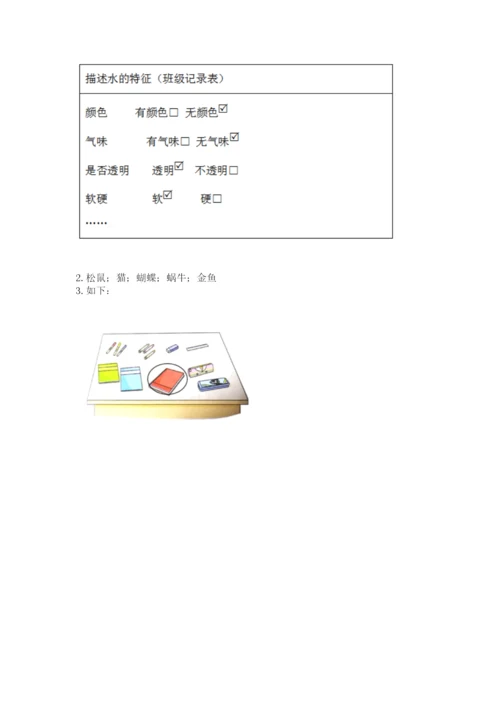 教科版小学科学一年级下册期末测试卷（夺冠系列）.docx