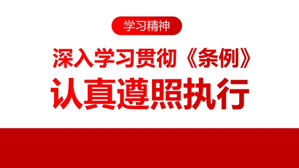 中国共产党问责条例学习解读PPT