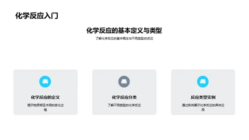 化学变化的探索