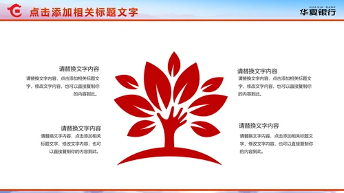 精美大气华夏银行金融理财年终总结PPT