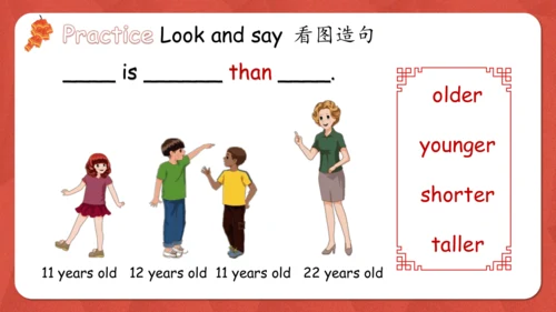 Unit 1 How tall are you PA let's learn课件(共36张PPT)