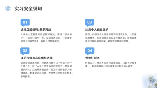 实拍大学生寒假安全教育培训PPT