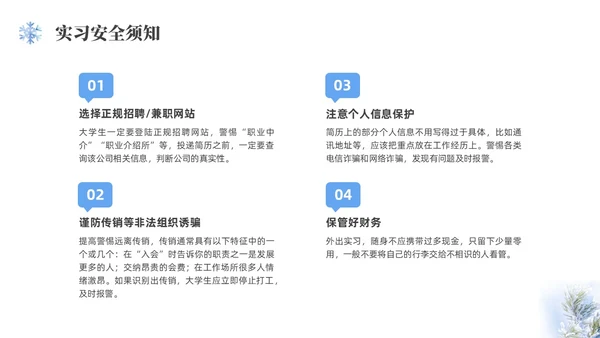 实拍大学生寒假安全教育培训PPT
