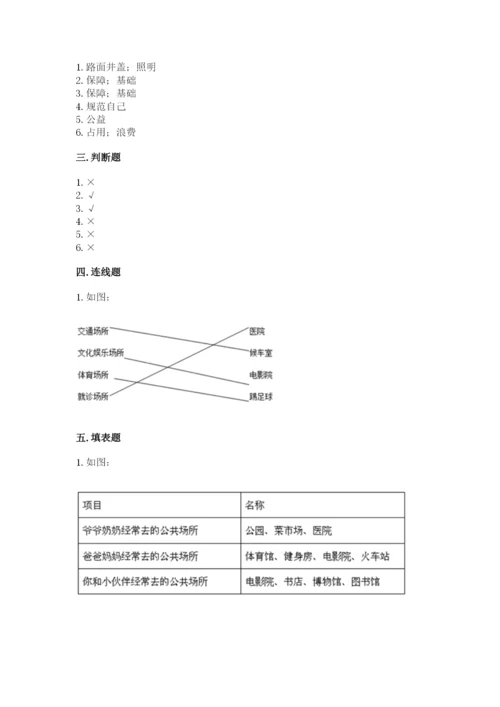 道德与法治五年级下册第二单元《公共生活靠大家》测试卷【达标题】.docx