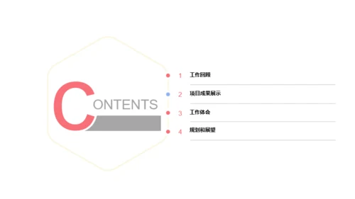 白色运营岗位个人述职报告PPT案例