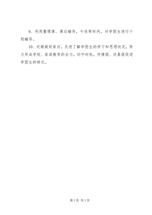 最新学困生辅导计划.docx