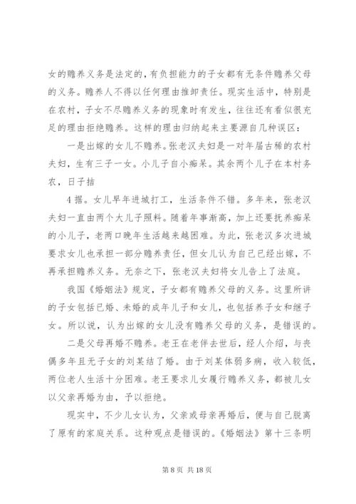 农民常用法律知识讲稿.docx