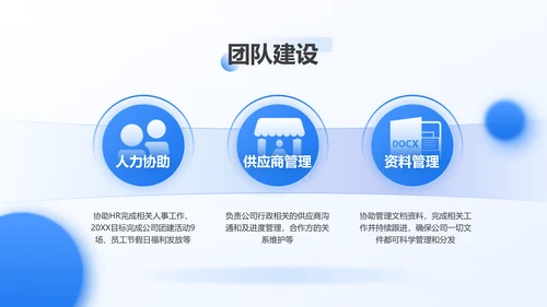 小清新清透蓝玻璃拟态风年终总结汇报PPT