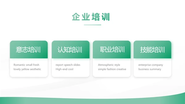 绿色简约大气保险公司工作总结计划动态PPT模板