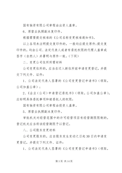 公司变更登记申请书 (5).docx