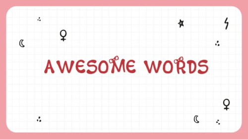 女孩力量卡通人物通用PPT模板