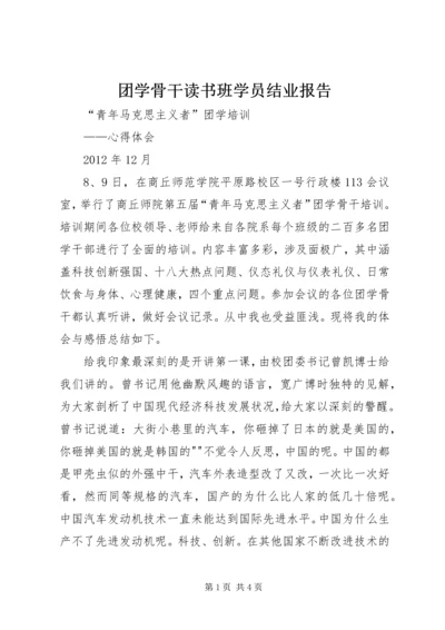 团学骨干读书班学员结业报告 (4).docx