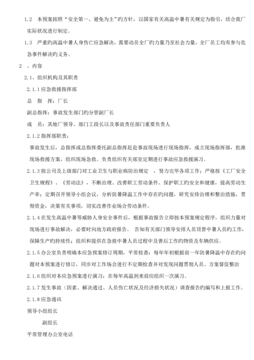 工厂应急全新预案汇总.docx