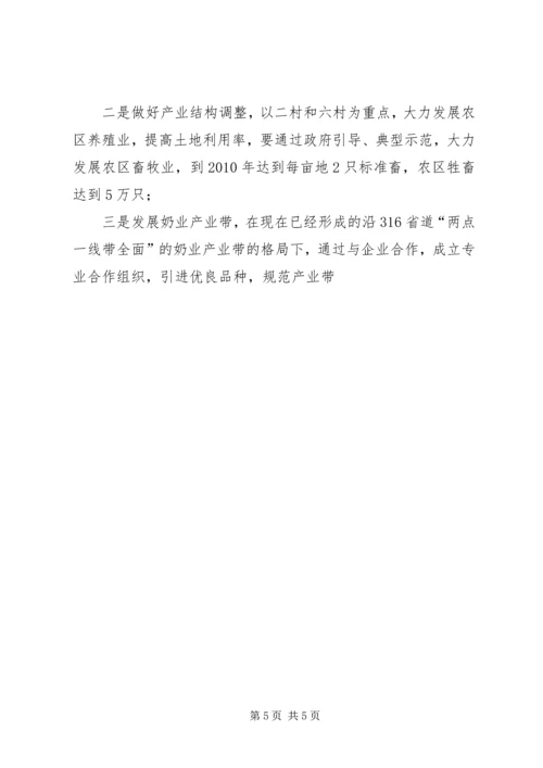 我镇社会主义新农村建设的规划 (3).docx