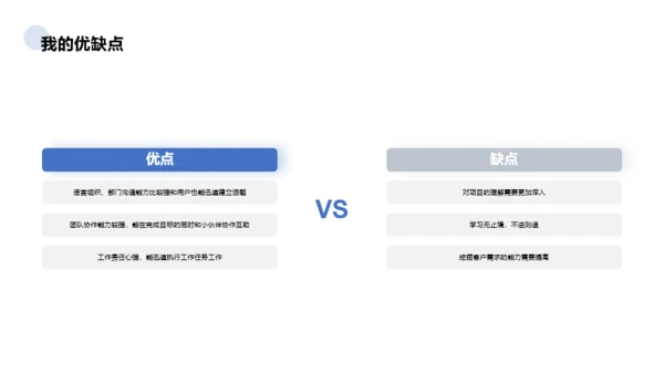 蓝色销售岗位个人简历PPT案例