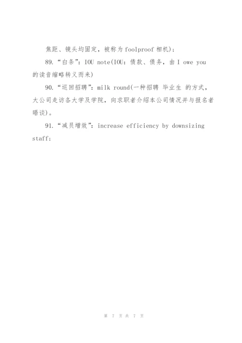 金融英语常用语的地道翻译汇总.docx