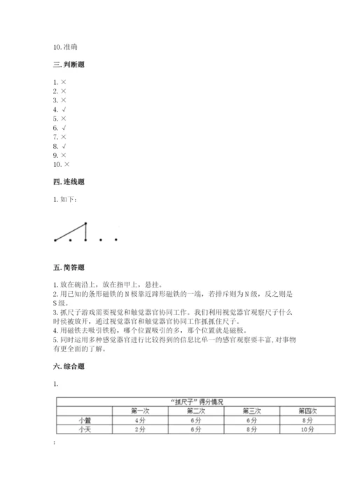 教科版小学科学二年级下册期末测试卷及参考答案ab卷.docx