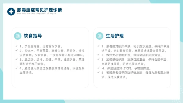 脓毒血症护理查房医疗科技通用商务绿色PPT模板