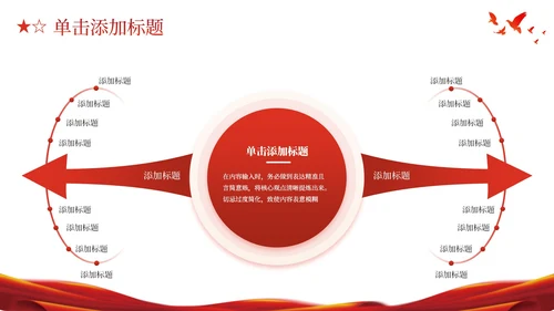 红色党政风马克思主义中国化理论PPT模板