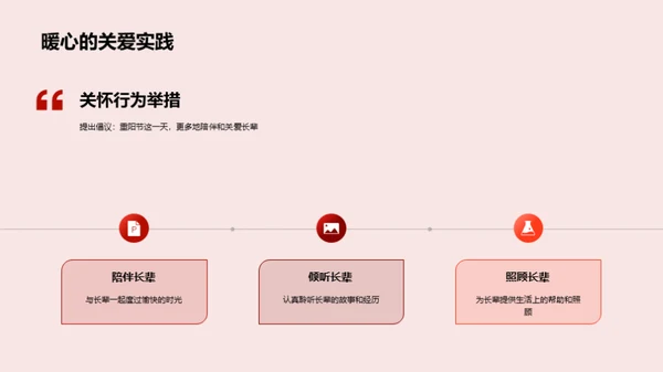 尊老爱亲的重阳节