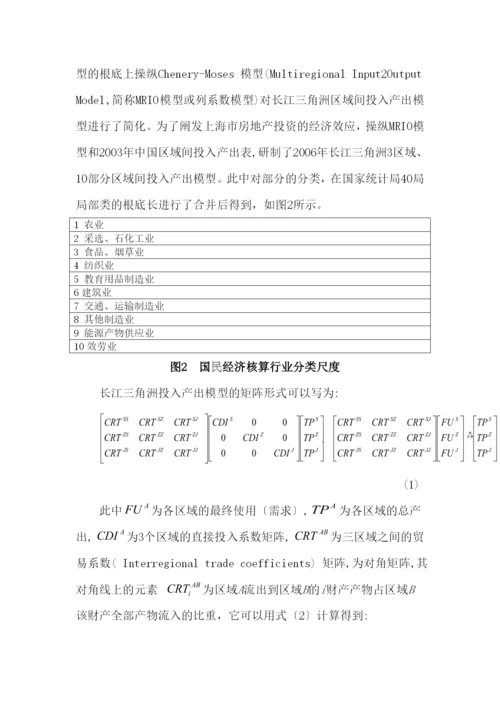 房产投资对经济拉动效应的实证研究.docx