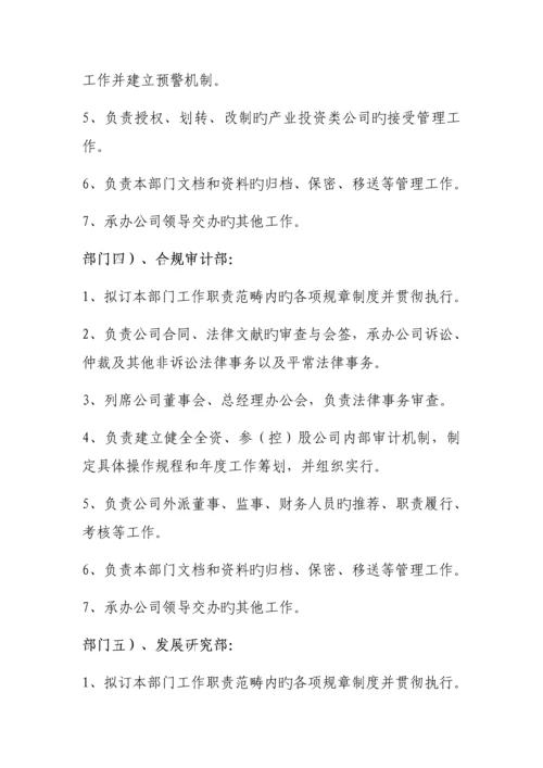 公司定位和发展重点规划.docx