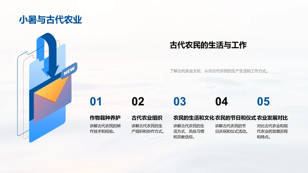 小暑生活适应指导PPT模板