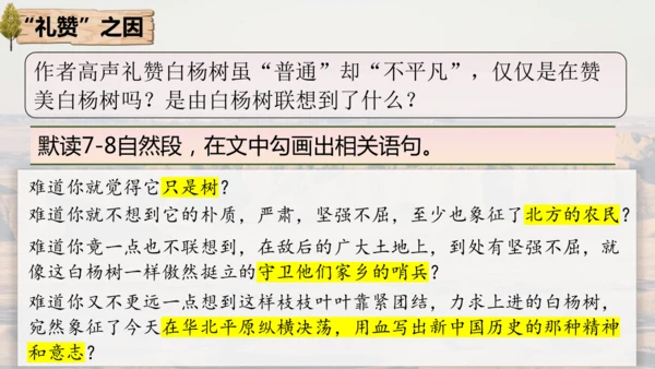 15 白杨礼赞 课件